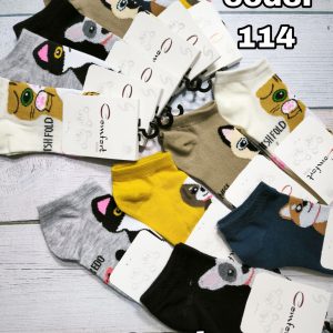 جوراب مچی بچگانه سگ و گربه کامفورت کد 114 (12جفتی)