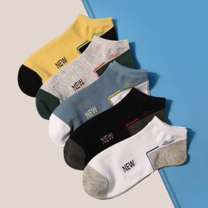 جوراب مچی مردانه طرح new کد 10401 پاران (۱۰ جفتی)