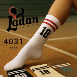 جوراب ساقدار زنانه شماره کد 4031 لادن (10جفتی)