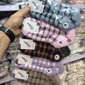 جوراب مچی زنانه باربری جدید بوکله زمستونی  poc (10جفتی)