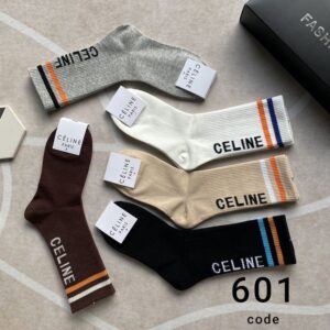 جوراب ساقدار مردانه طرح celine کد 601 پاران (10جفت)