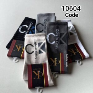 جوراب ساقدار مردانه طرح CK کد 10604 پاران (10جفت)