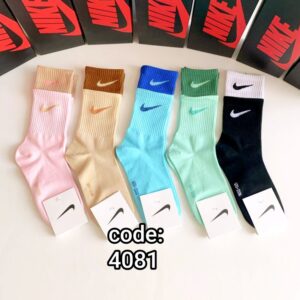 جوراب ساقدار اسپرت طرح nike دو کش کد 4081 لادن (۱۰جفتی)